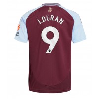 Aston Villa Jhon Duran #9 Replica Home Shirt 2024-25 Short Sleeve